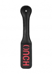[2100000306961] OUCH IMPRESSION LEATHER PADDLE