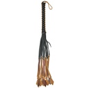 PAIN FLOGGER 22&quot; TAIL w/ 12&quot; HANDLE - Italian Leather
