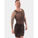 BARCODE BERLIN MESH LACE TANK TOP TOUMA