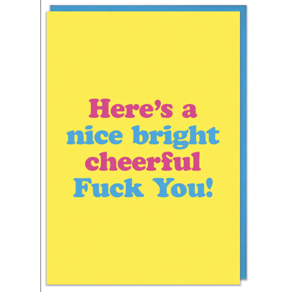 DM HER´S A NICE BRIGHT CARD