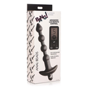 XR VIBRATING SILICONE ANAL BEADS W/ REMOTE 25 SPEED