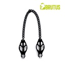 BRUTUS JAPANEESE CLOVER NIPPLE CLAMPS BLACK
