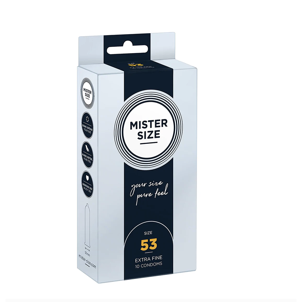 MISTER SIZE  CONDOMS NO.53 10 PACK