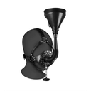 OUCH OPEN MOUTH GAG HEAD HARNESS W/ FUNNEL