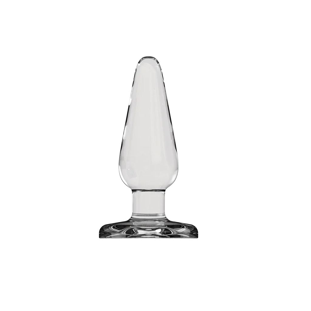 BASIC BUTT PLUG GLASS 8cm