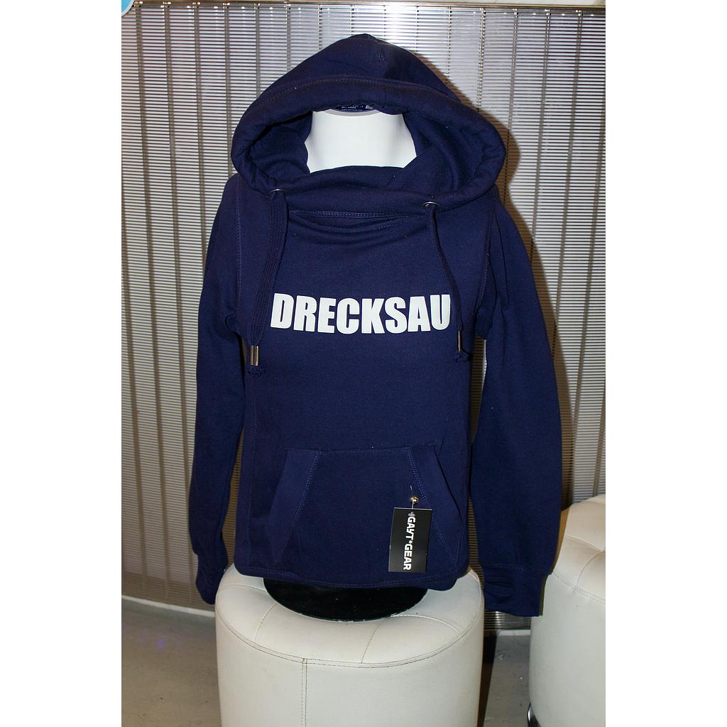 GAYT*GEAR CROSS NECK HOODIE DRECKSAU GLOW IN THE DARK