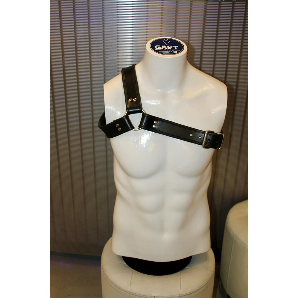 GAYT*GEAR LEATHER GLADIATOR HARNESS 