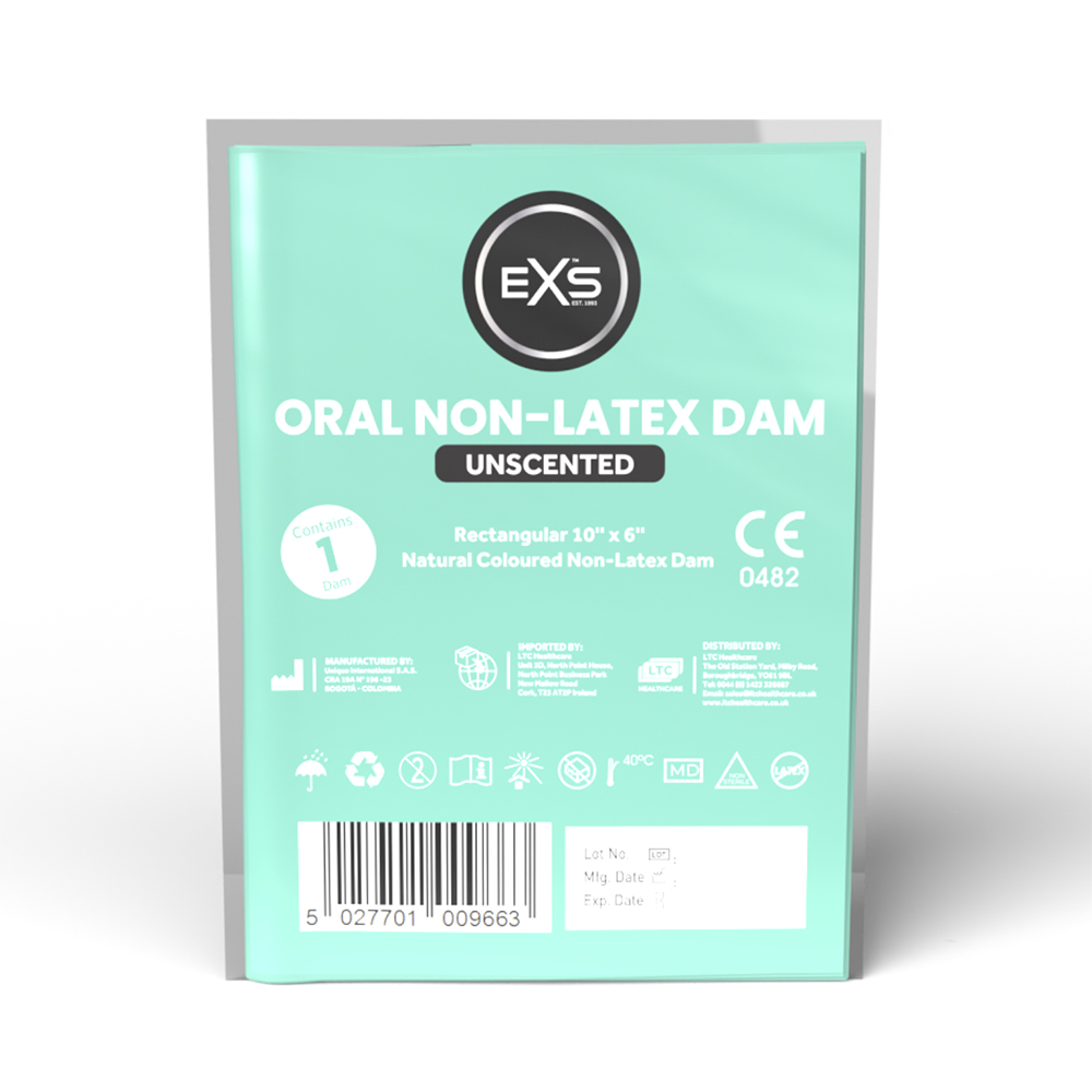 EXS NON-LATEX ORAL DAM