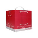 [2100000387670] 100 METER RED BONDAGE ROPE (Black)