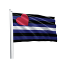 PRIDE FLAG LEATHER 90x150cm 