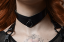 PROVOCATEUR LEATHER COLLAR VENDETTA