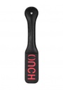 OUCH IMPRESSION LEATHER PADDLE