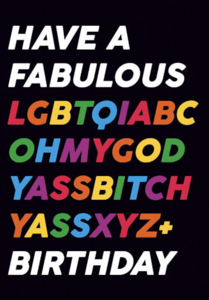 DM  LGBTQI CARD