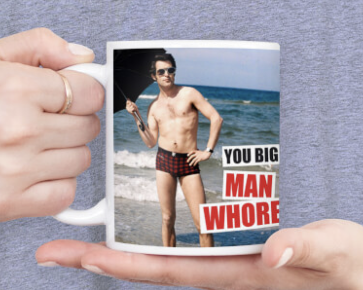 DM You Big Man Whore Funny Mug