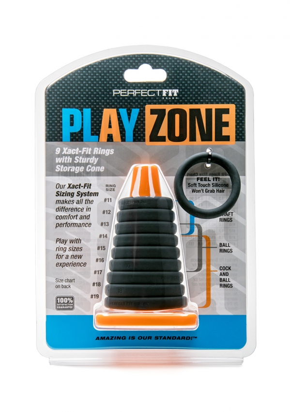PERFECT FIT PLAY ZONE COCK RING SET