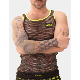 BARCODE BERLIN MESH LACE TANK TOP TOUMA