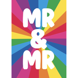 [2100000208715] DM Mr And Mr Gay Wedding Card