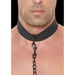[2100000360154] OUCH NEOPRENE COLLAR WITH LEASH