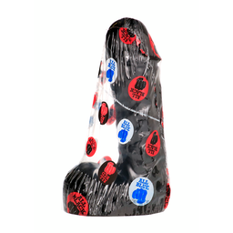 [2100000366675] ALL BLACK AB62 DILDO 19cm 