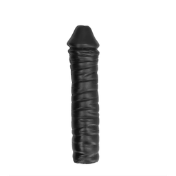 [2100000366835] ALL BLACK AB63 DILDO 22cm