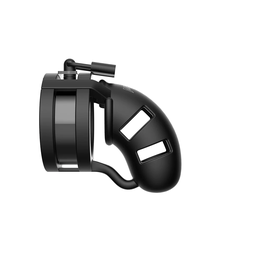 [2100000367504] MANCAGE CHASTITY W/ BALL SPLITTER MODEL 18