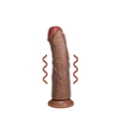 REAL ROCK VIBE REG CURVED DILDO 18cm
