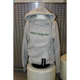 GAYT*GEAR CROSS NECK HOODIE DONT HUG ME