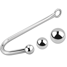 [2100000387403] GAYT*GEAR ANAL HOOK WITH 3 BALLS 