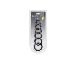 [2100000387632] LEVELZ BY SHOTS - SILICONE COCKRING SET 6 PICES