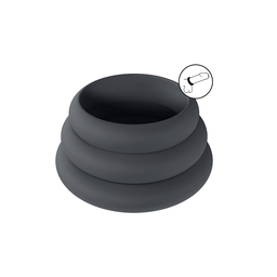 [2100000391691] LEVELZ BY SHOTS - WIDE O-SILICONE COCKRING SET 