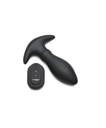 [2100000391608] XR BRANDS RIM SLIDING RING SILICONE BUTT PLUG