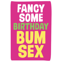 [2100000208821] DM FANCY SOME BIRTHDAY BUM SEX? BIRTHDAY CARD