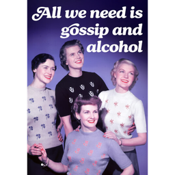 [2100000289394] DM GOSSIP AND ALCOHOL CARD