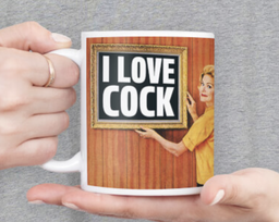 [2100000208630] DM I Love Cock Funny Mug