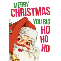 [2100000274956] DM MERRY CHRISTMAS HO HO HO CARD