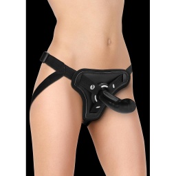 [2100000285679] OUCH! STRAP ON SET 6&quot; ADJUSTABLE BLK