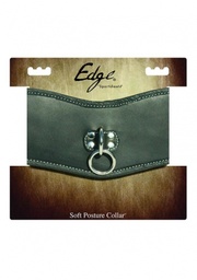 [2100000255382] Soft Leather Posture Collar ONE SIZE