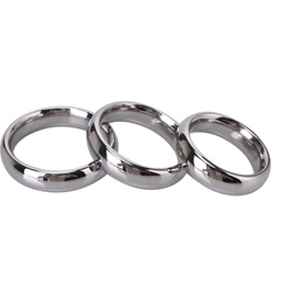 GAYT*GEAR COCKRING THICK ROUNDED STAINLESS