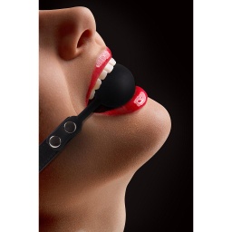 [2100000290185] OUCH SILICONE BALL GAG